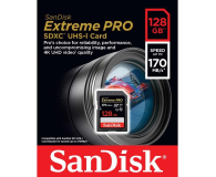 Sandisk 128GB SDXC Extreme Pro odczyt: 170MB/s/ 90MB/s - 483005 - zdjęcie 4